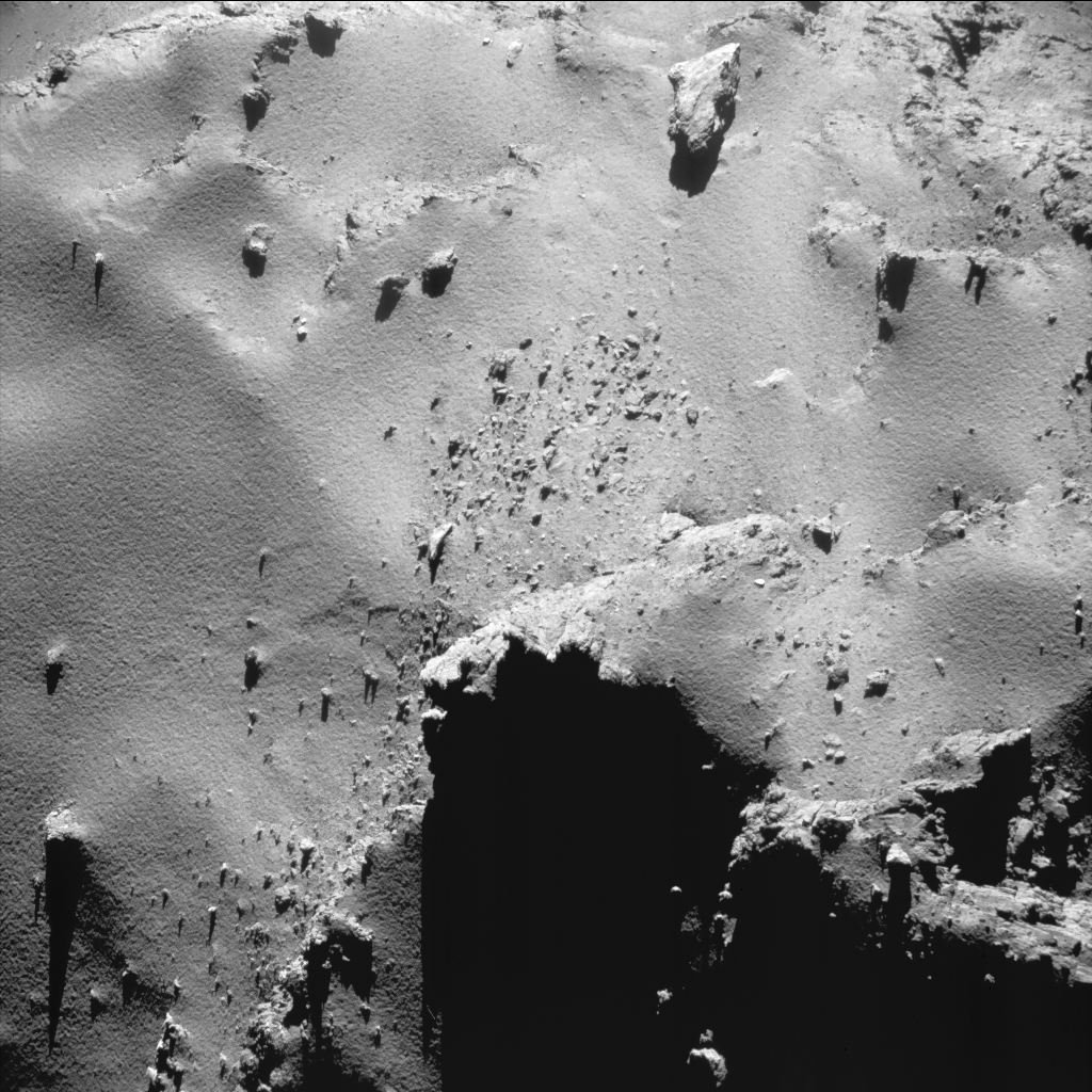 Получены уникальные кадры Кометы 67Р